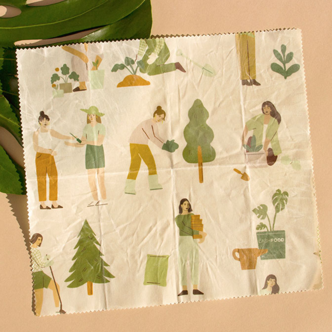 ECO BEESWAX PAPER - REUSABLE FOOD WRAP