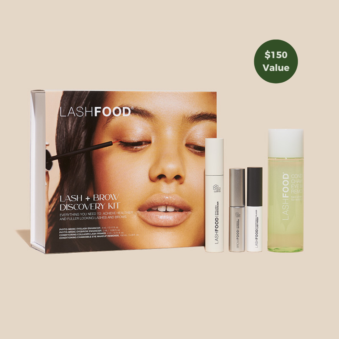 LASHFOOD 4つセット LASH + BROW DISCOVERY KIT