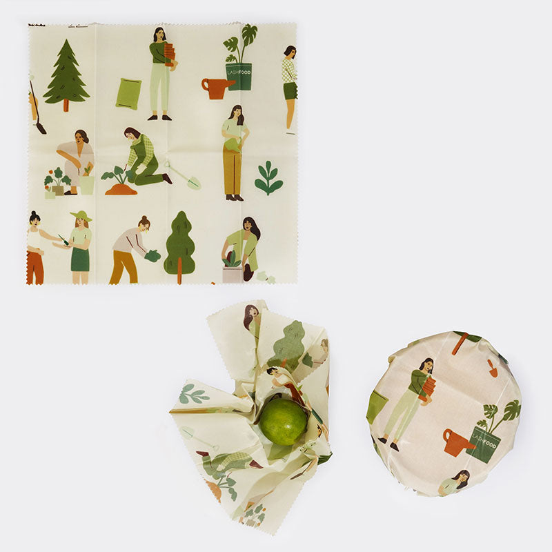 ECO BEESWAX PAPER - REUSABLE FOOD WRAP
